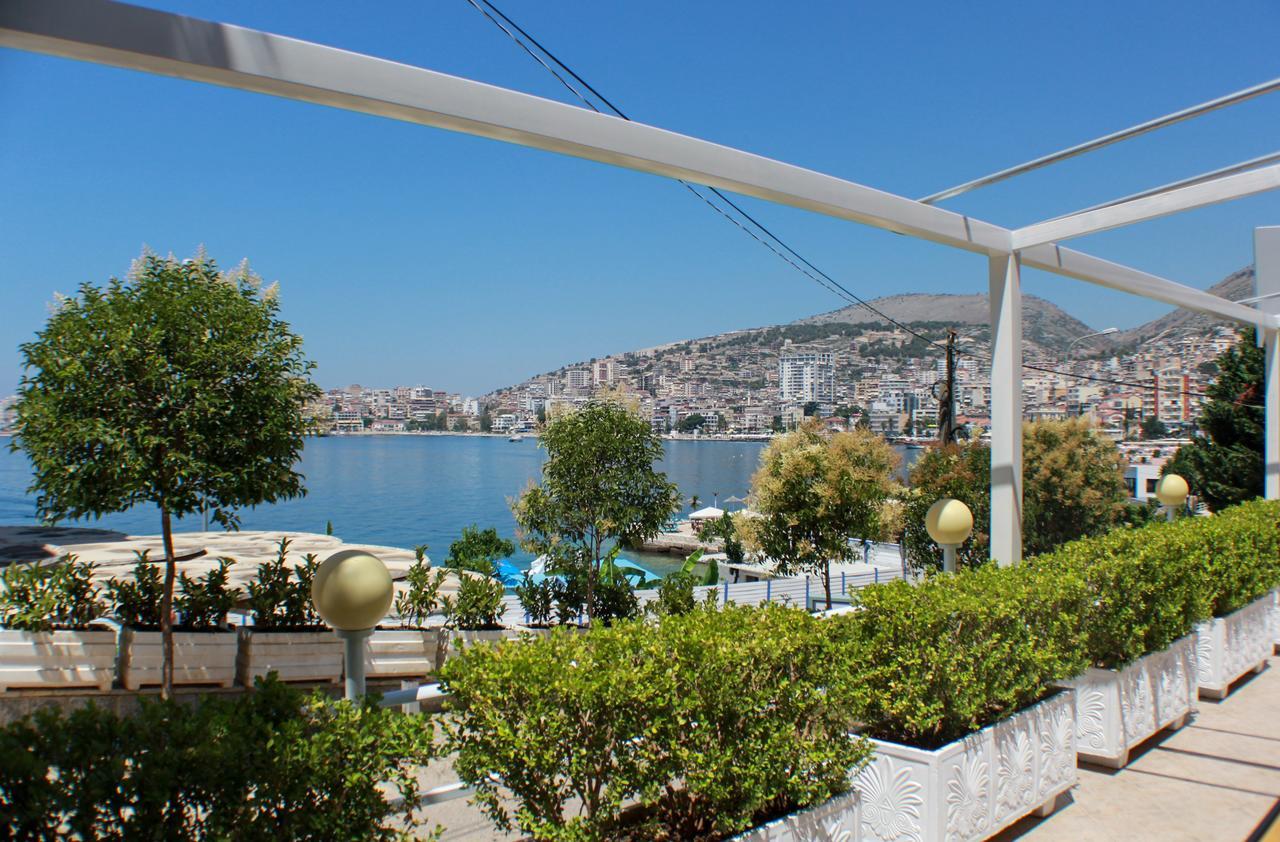 Hotel Ms Sarande Bagian luar foto